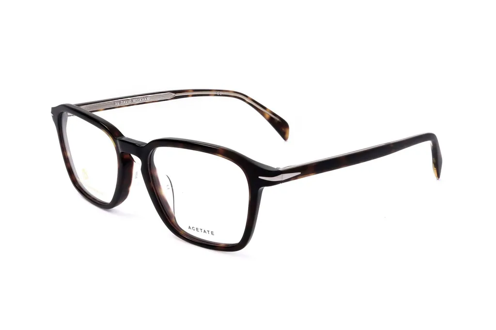 Eyewear By David Beckham Square Frame Full Rim Optical Glasses