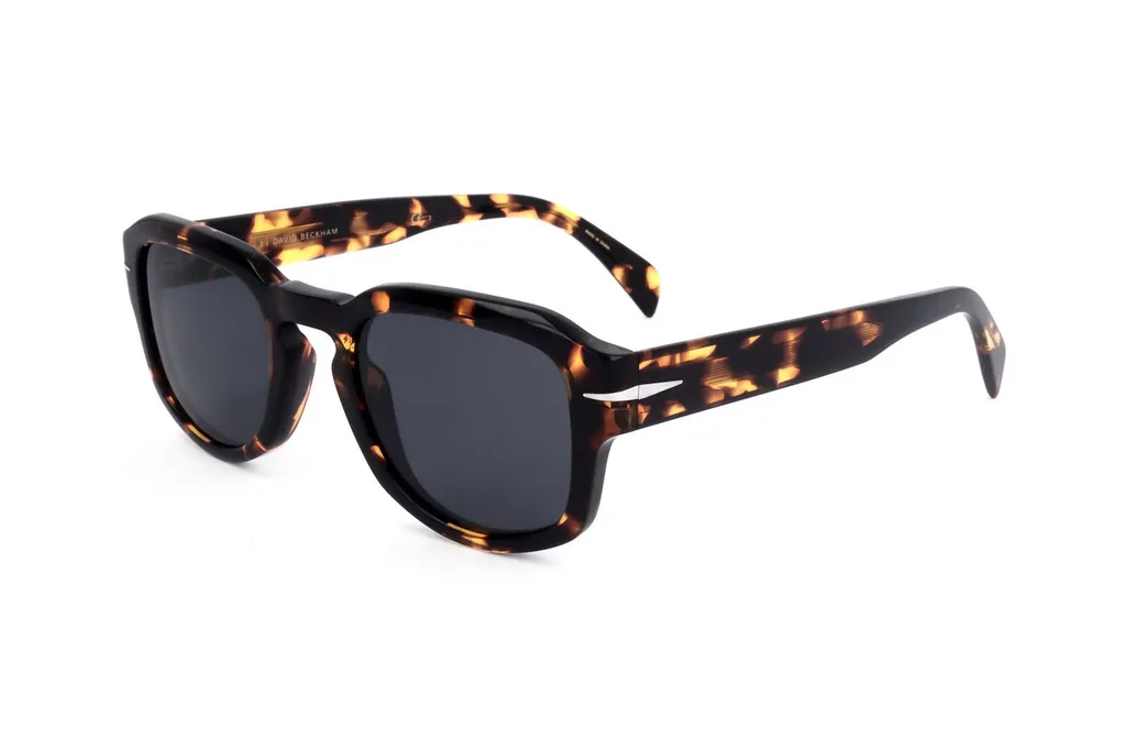 Eyewear By David Beckham Square Frame Full Rim Sunglasses