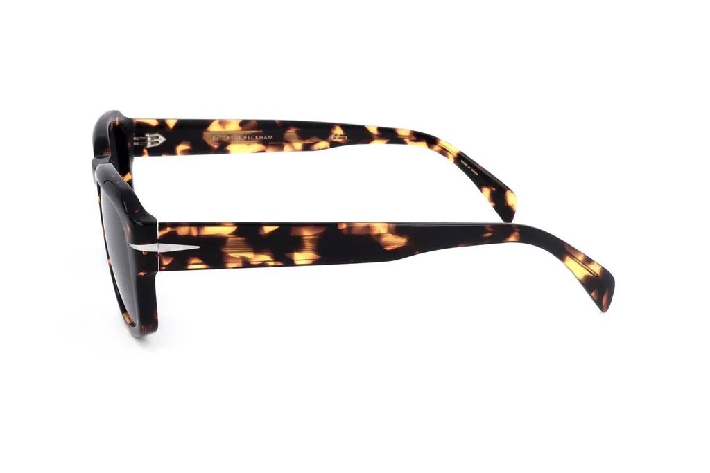 Eyewear By David Beckham Square Frame Full Rim Sunglasses