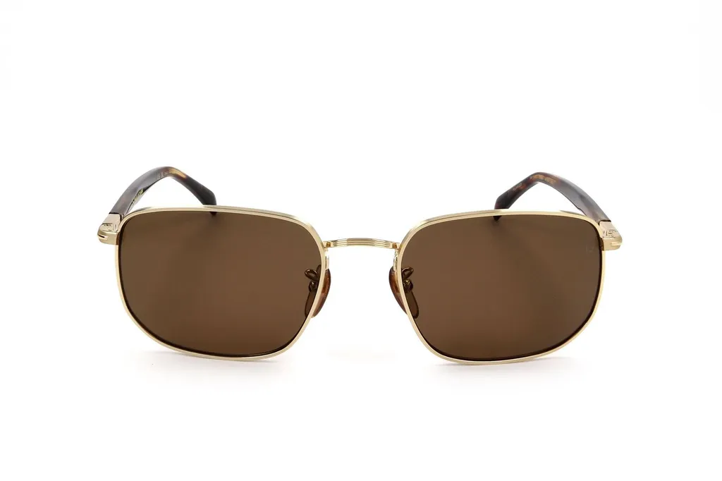 Eyewear By David Beckham Rectangular Frame Full Rim Sunglasses