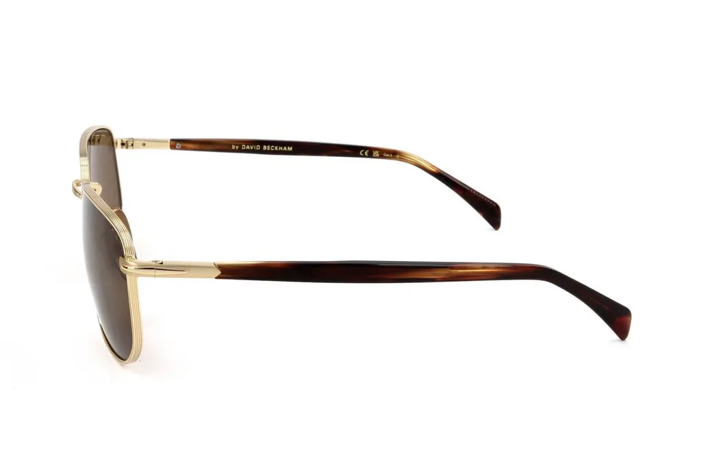 Eyewear By David Beckham Rectangular Frame Full Rim Sunglasses