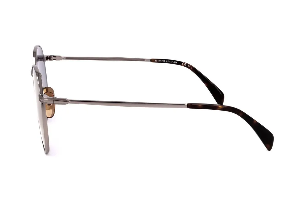 Eyewear By David Beckham Round Frame Full Rim Sunglasses