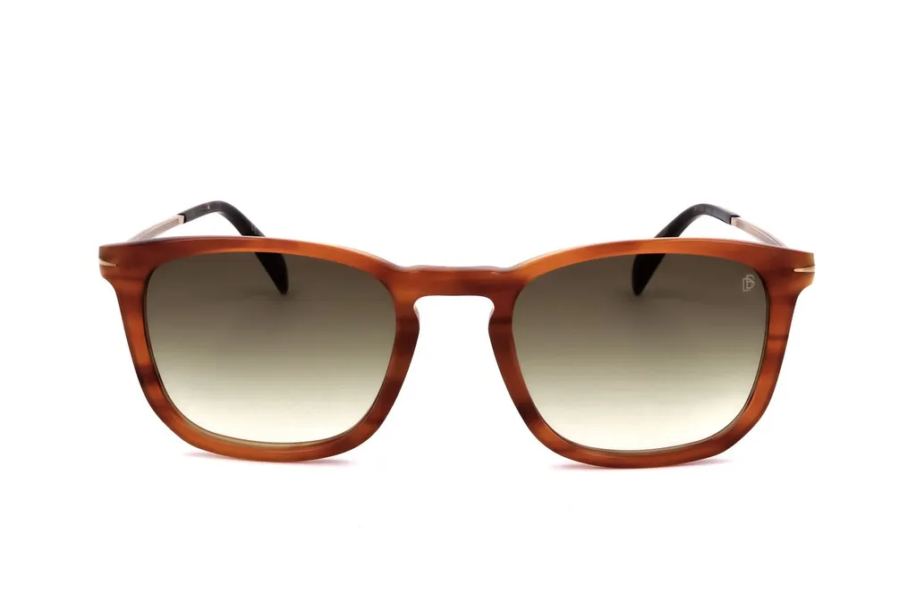 Eyewear By David Beckham Square Frame Full Rim Sunglasses