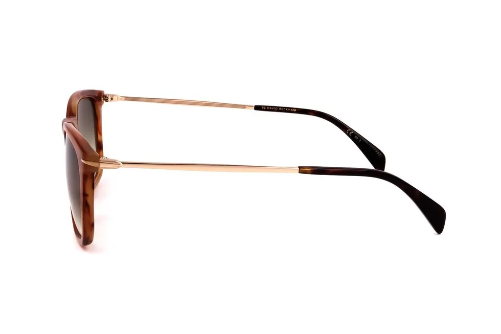 Eyewear By David Beckham Square Frame Full Rim Sunglasses