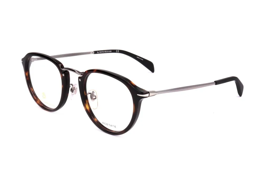 Eyewear By David Beckham Oval Frame Full Rim Optical Glasses
