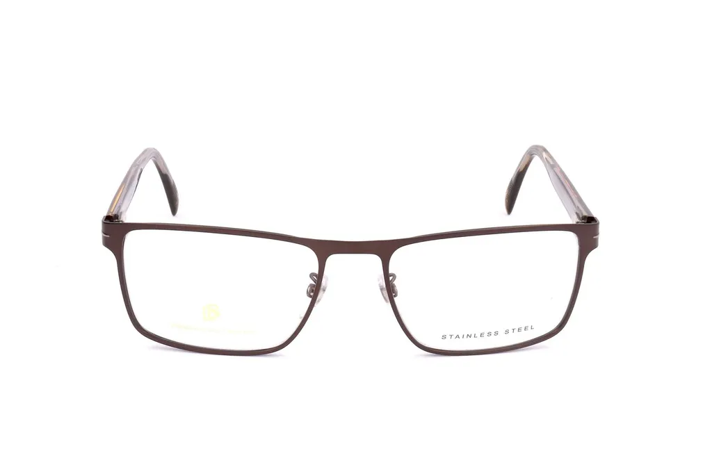 Eyewear By David Beckham Rectangular Frame Full Rim Optical Glasses