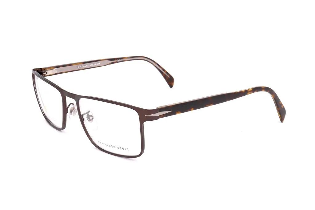 Eyewear By David Beckham Rectangular Frame Full Rim Optical Glasses