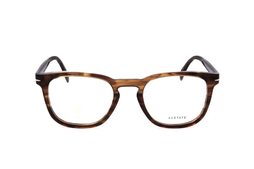Eyewear By David Beckham Square Frame Full Rim Optical Glasses