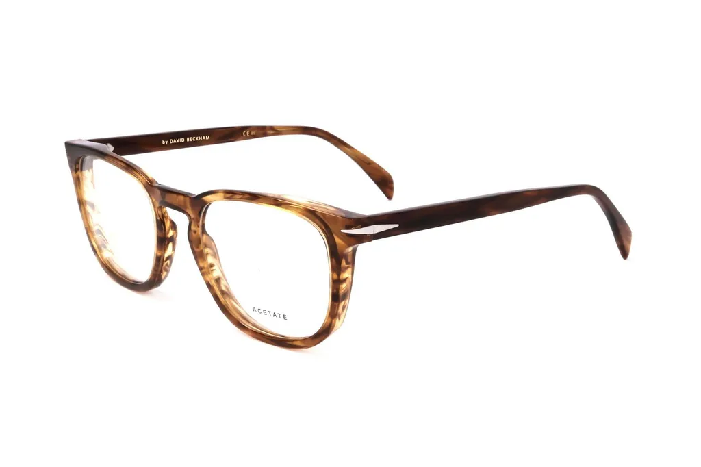 Eyewear By David Beckham Square Frame Full Rim Optical Glasses