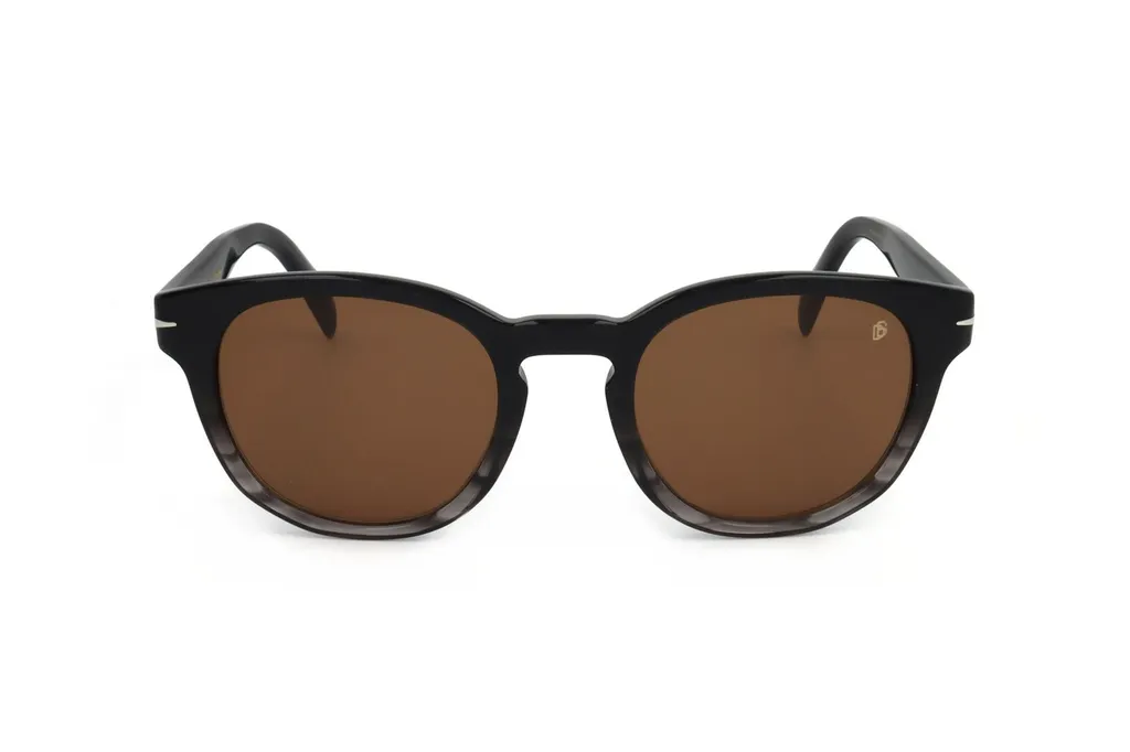 Eyewear By David Beckham Square Frame Full Rim Sunglasses