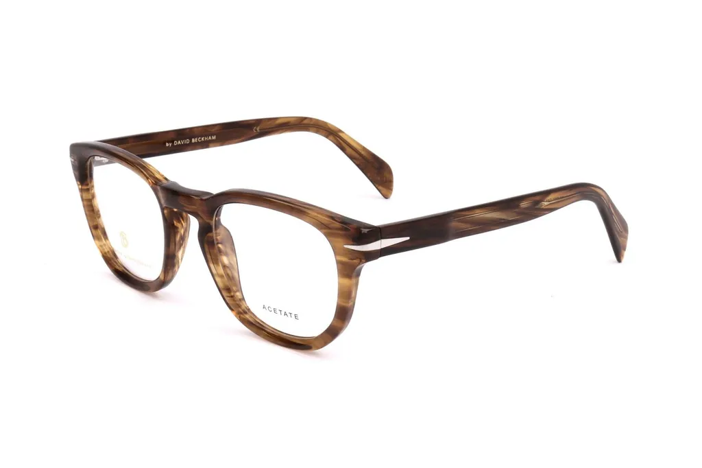 Eyewear By David Beckham Oval Frame Full Rim Optical Glasses