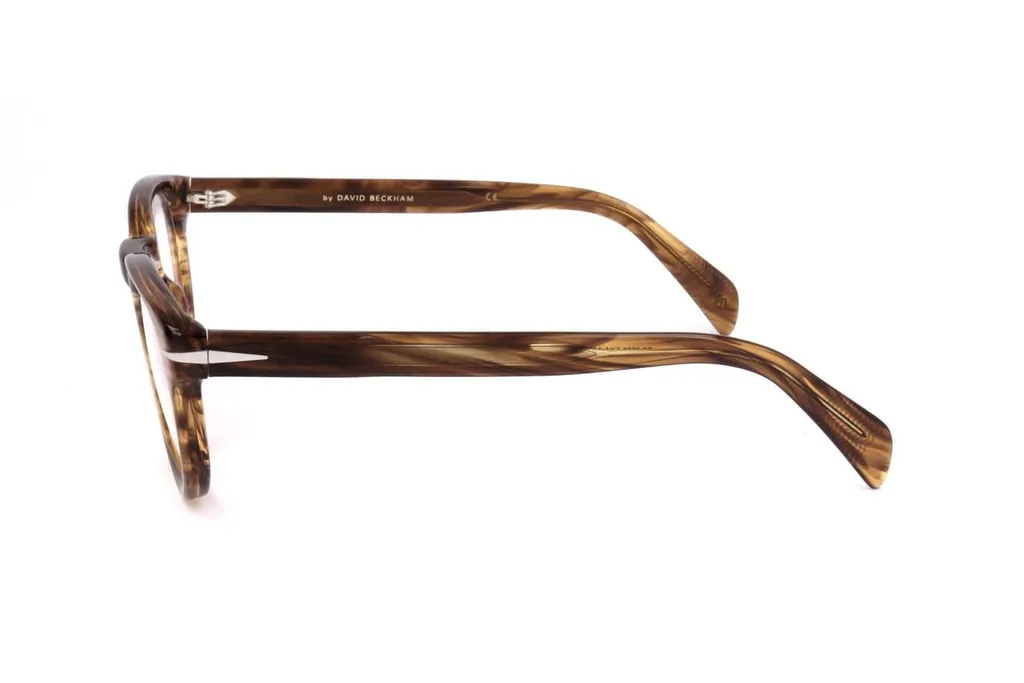 Eyewear By David Beckham Oval Frame Full Rim Optical Glasses