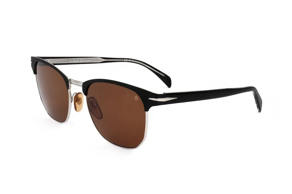 Eyewear By David Beckham Square Frame Full Rim Sunglasses