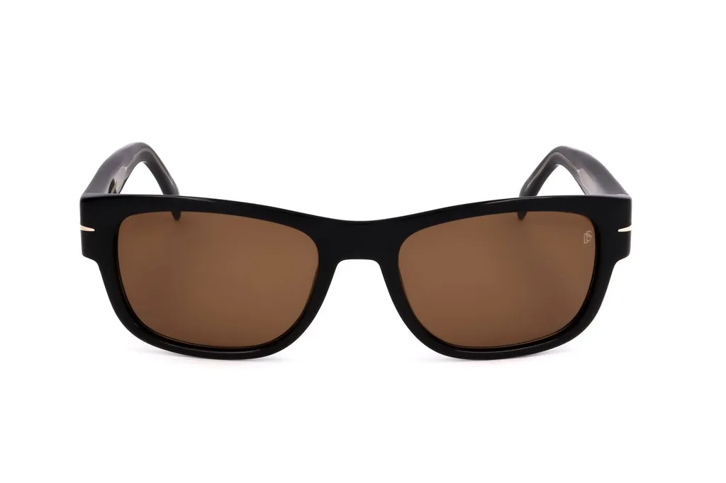 Eyewear By David Beckham Rectangular Frame Full Rim Sunglasses