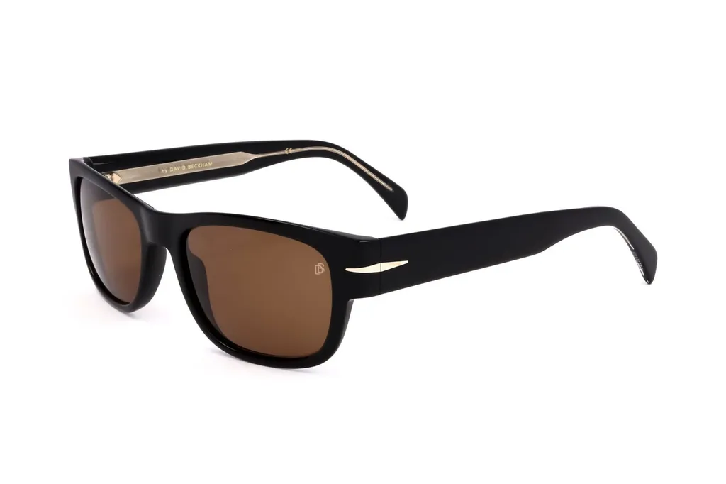 Eyewear By David Beckham Rectangular Frame Full Rim Sunglasses