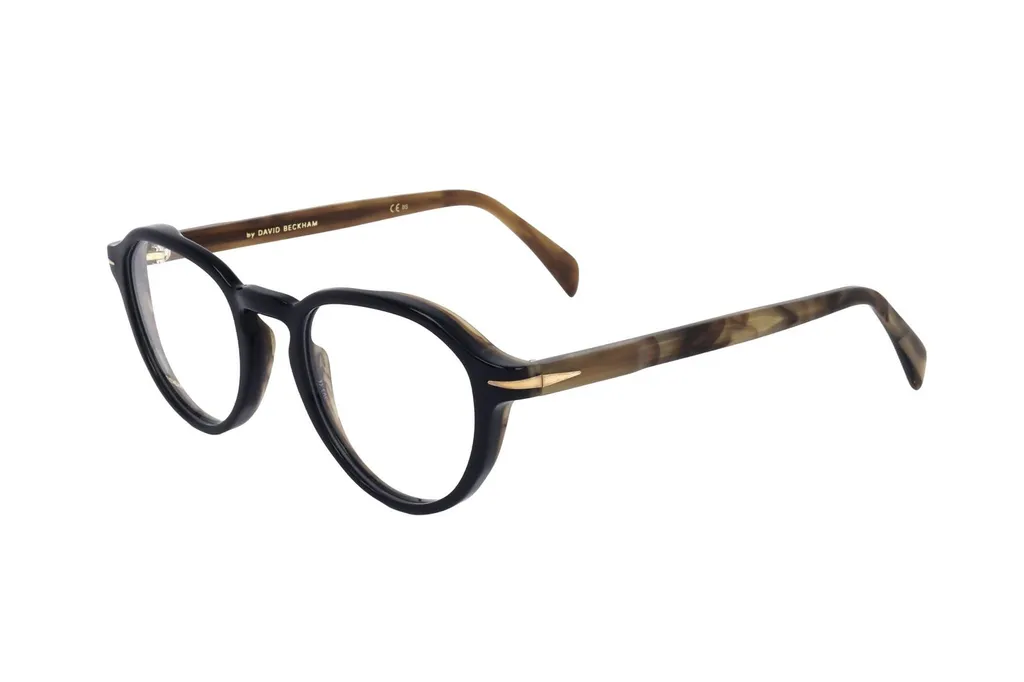 Eyewear By David Beckham Oval Frame Full Rim Optical Glasses
