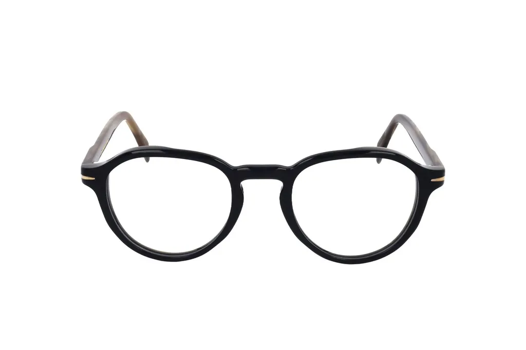 Eyewear By David Beckham Oval Frame Full Rim Optical Glasses