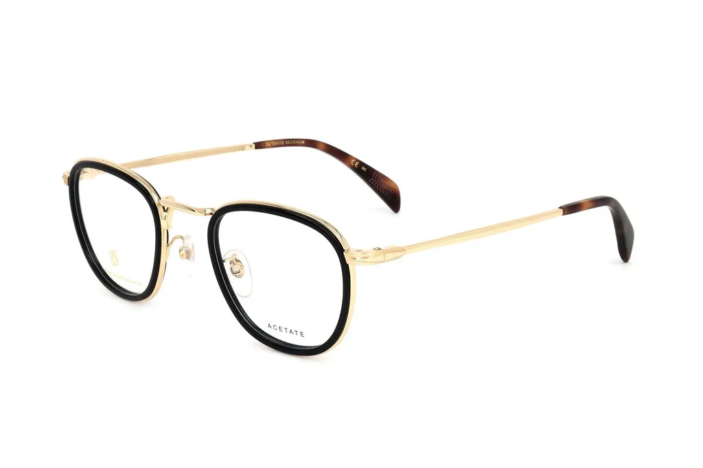 Eyewear By David Beckham Round Frame Full Rim Optical Glasses