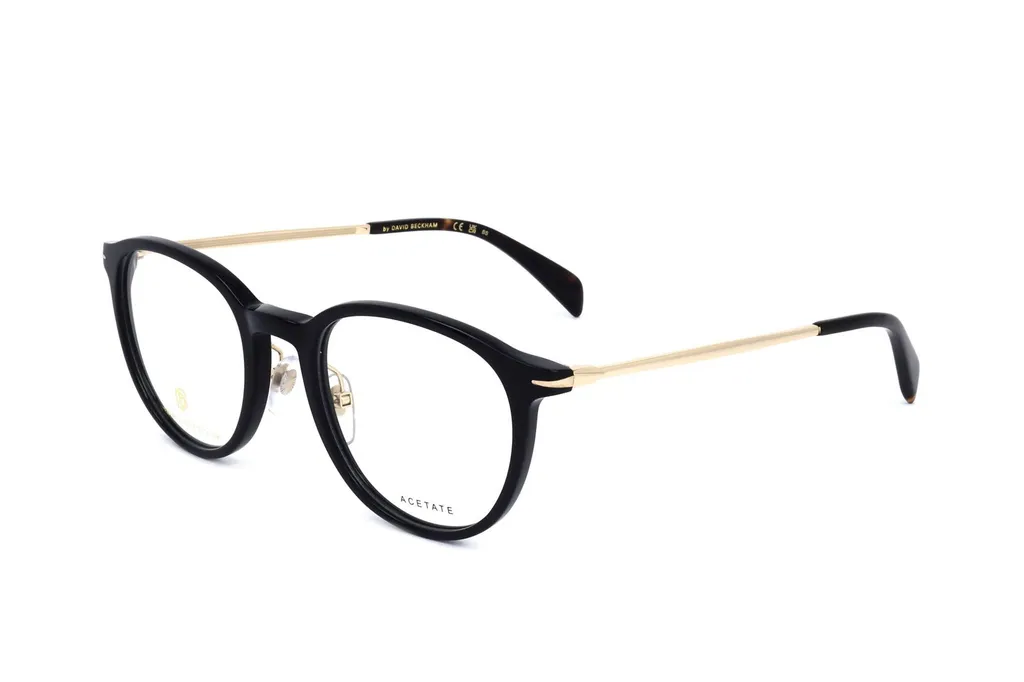Eyewear By David Beckham Oval Frame Full Rim Optical Glasses