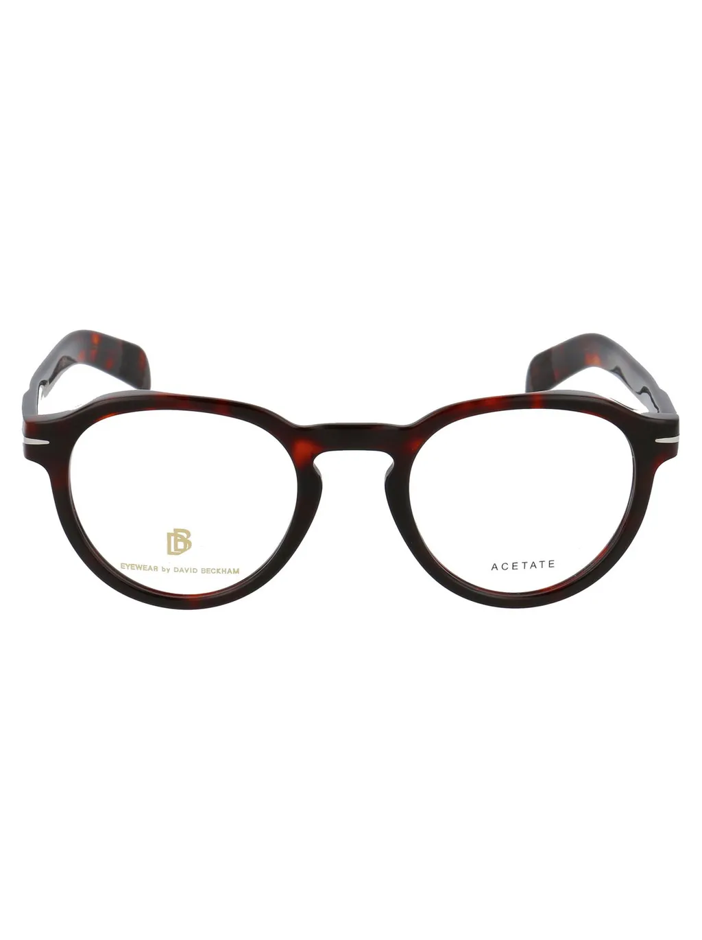 Eyewear By David Beckham Oval Frame Full Rim Optical Glasses