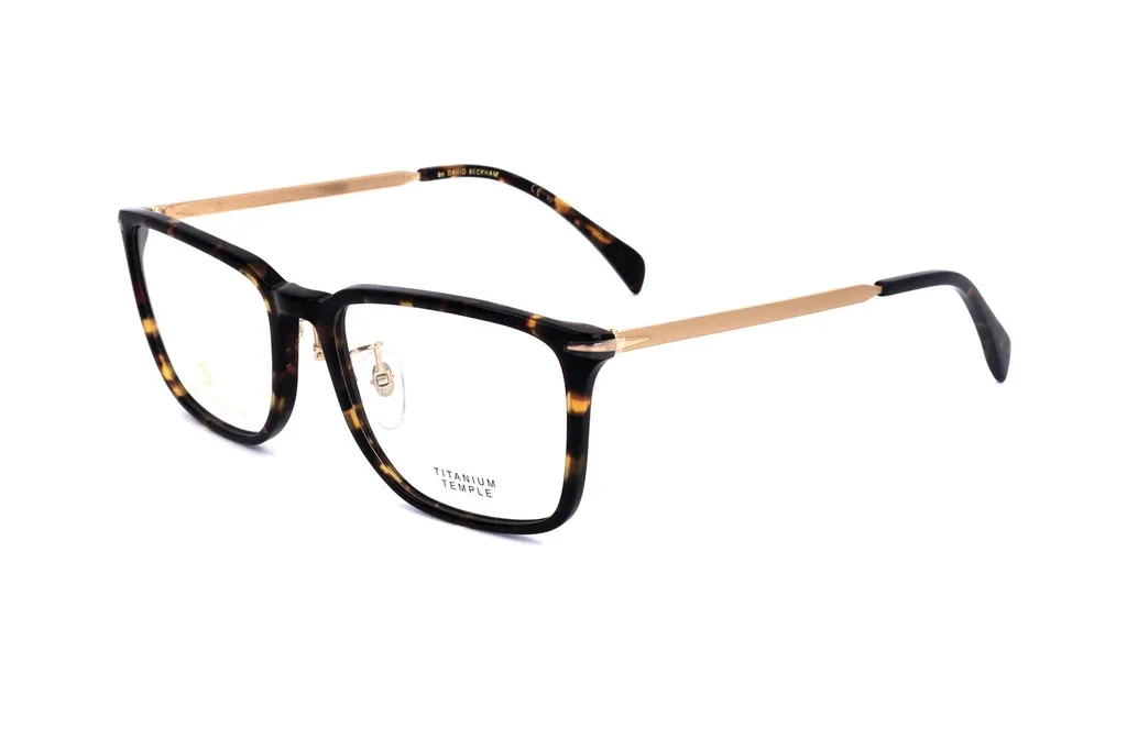 Eyewear By David Beckham Square Frame Full Rim Optical Glasses
