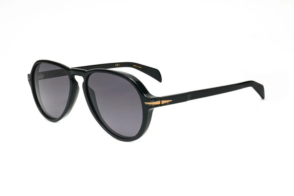 Eyewear By David Beckham Oval Frame Full Rim Sunglasses