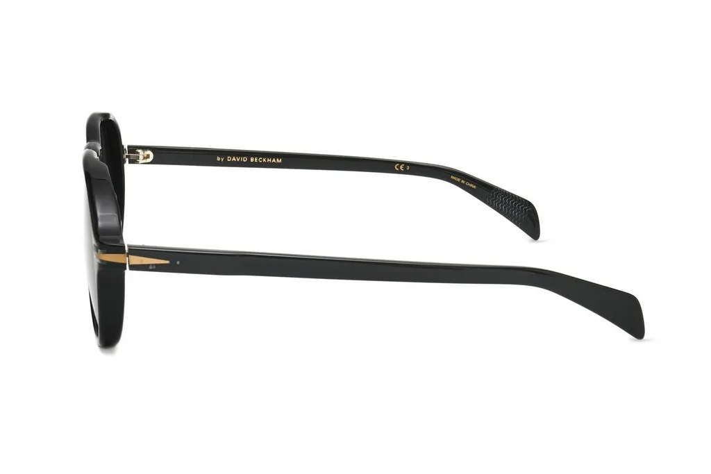 Eyewear By David Beckham Oval Frame Full Rim Sunglasses