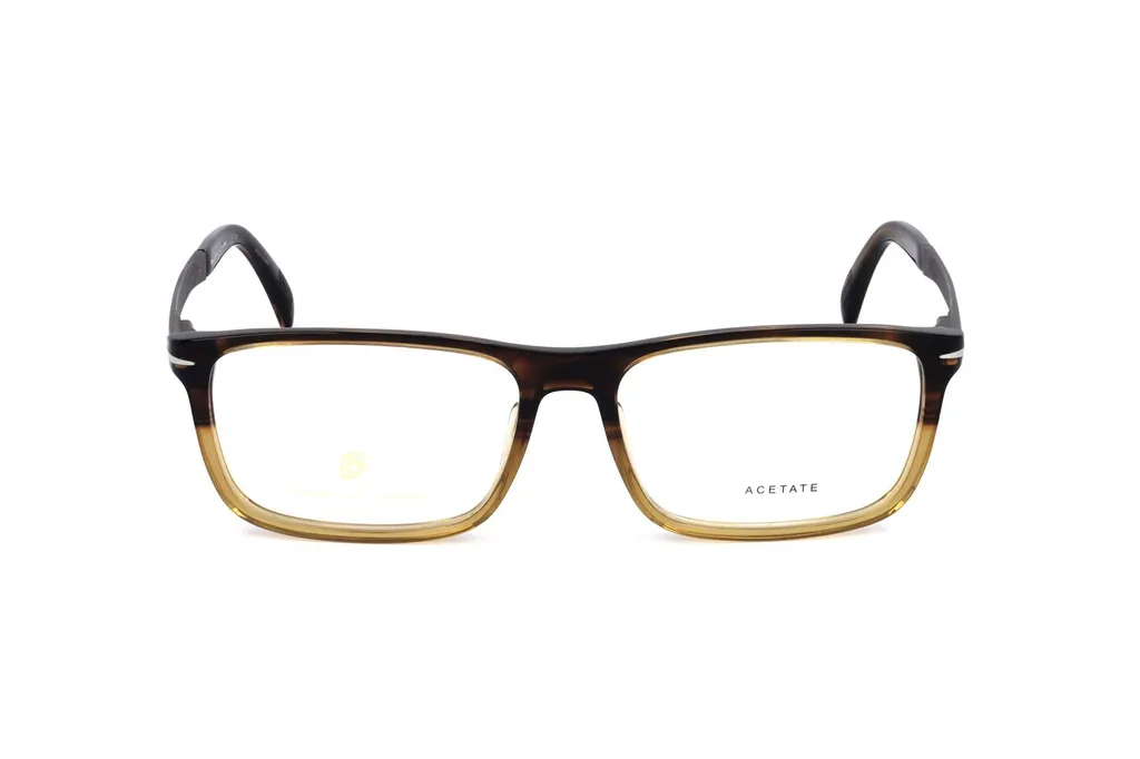 Eyewear By David Beckham Rectangular Frame Full Rim Optical Glasses