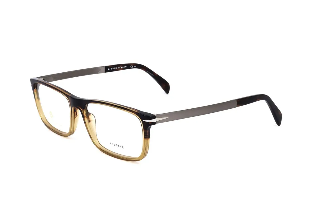 Eyewear By David Beckham Rectangular Frame Full Rim Optical Glasses