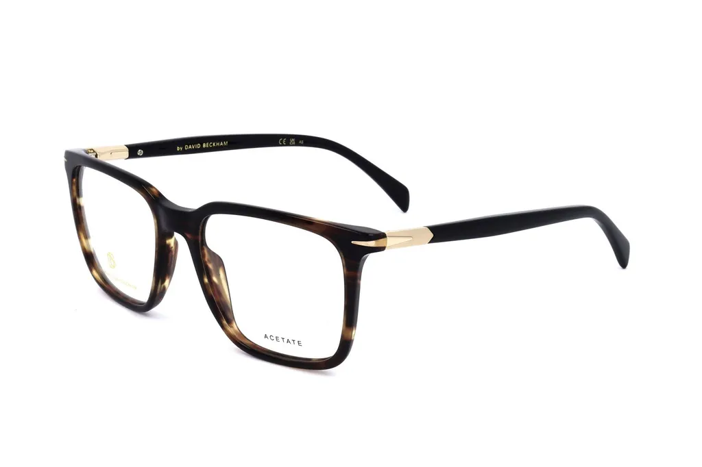 Eyewear By David Beckham Square Frame Full Rim Optical Glasses
