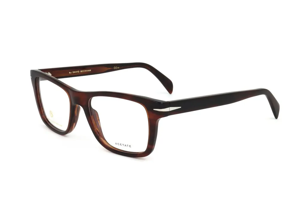 Eyewear By David Beckham Square Frame Full Rim Optical Glasses