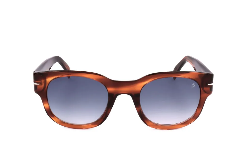 Eyewear By David Beckham Square Frame Full Rim Sunglasses