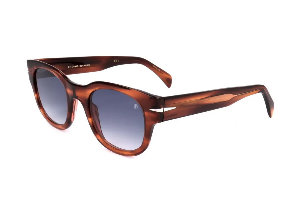 Eyewear By David Beckham Square Frame Full Rim Sunglasses