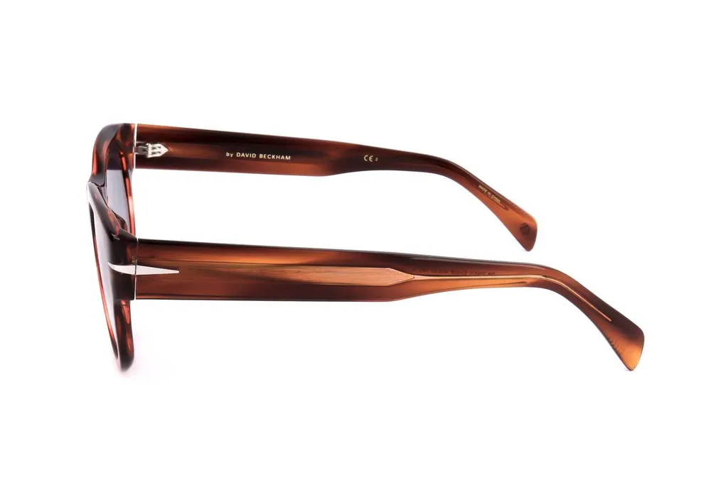 Eyewear By David Beckham Square Frame Full Rim Sunglasses