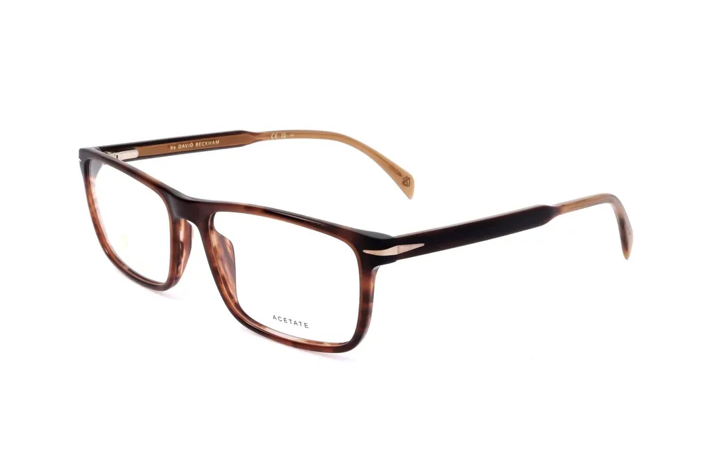 Eyewear By David Beckham Rectangular Frame Full Rim Optical Glasses