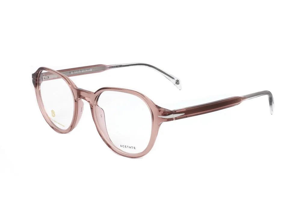 Eyewear By David Beckham Oval Frame Full Rim Optical Glasses