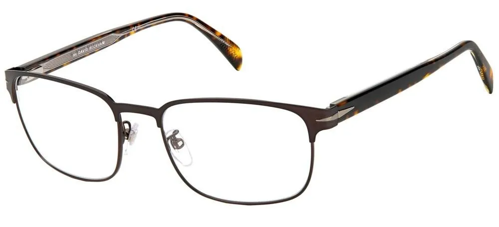 Eyewear By David Beckham Rectangular Lens Full Rim Optical Glasses