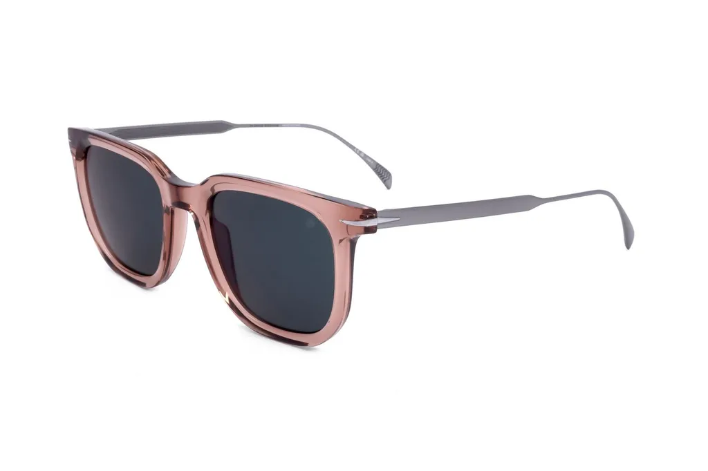 Eyewear By David Beckham Square Frame Full Rim Sunglasses