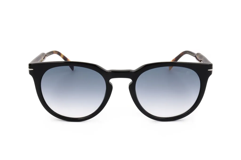 Eyewear By David Beckham Oval Frame Full Rim Sunglasses