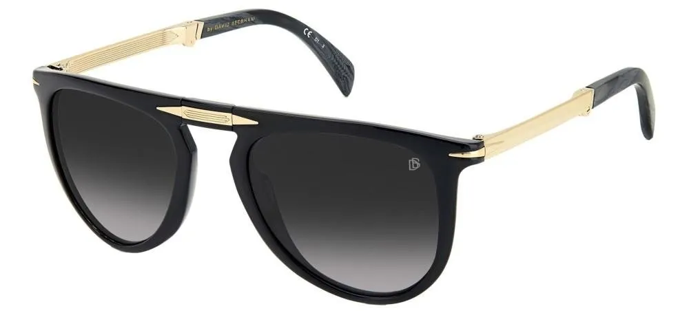 Eyewear By David Beckham Pilot Frame Full Rim Sunglasses
