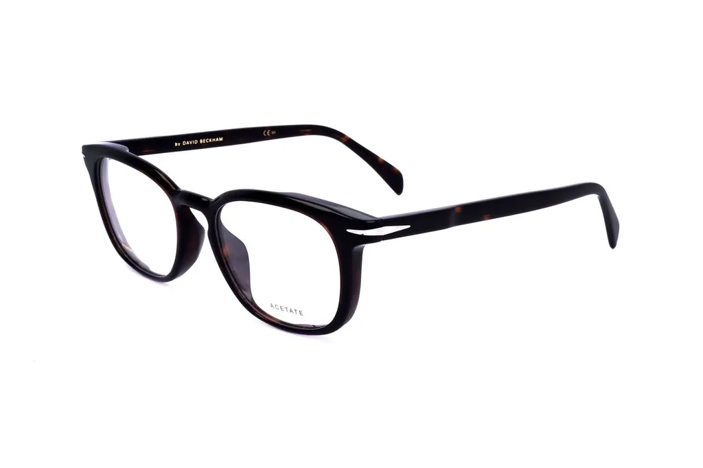 Eyewear By David Beckham Square Frame Full Rim Optical Glasses