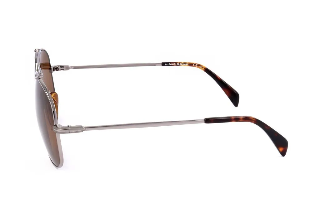 Eyewear By David Beckham Pilot Frame Full Rim Sunglasses