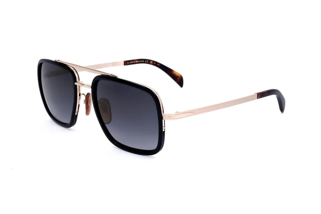 Eyewear By David Beckham Pilot Frame Full Rim Sunglasses