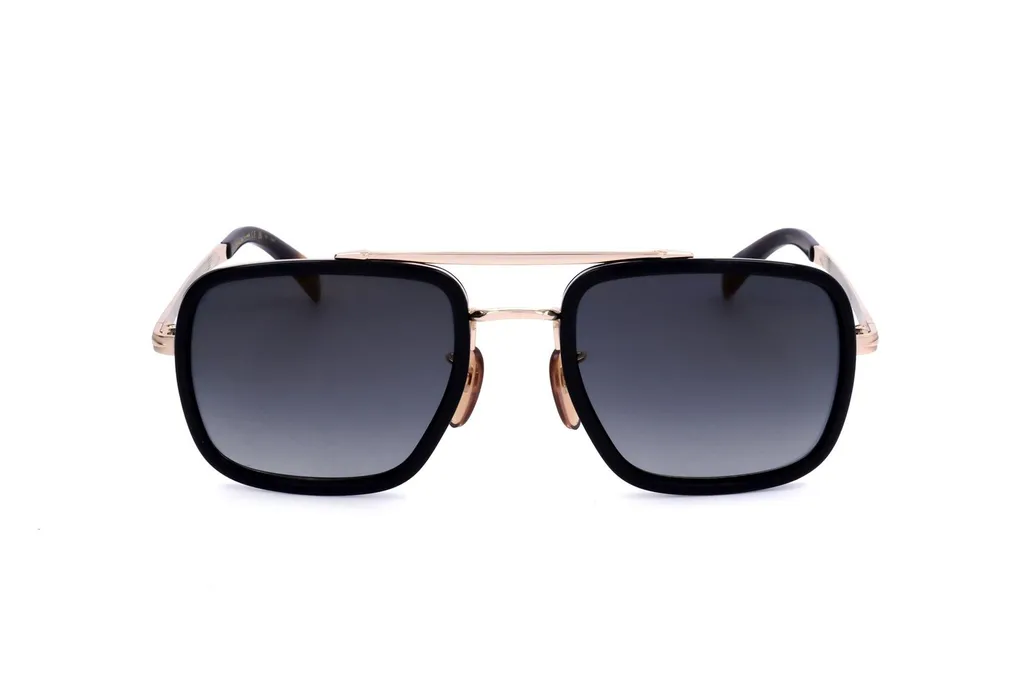 Eyewear By David Beckham Pilot Frame Full Rim Sunglasses