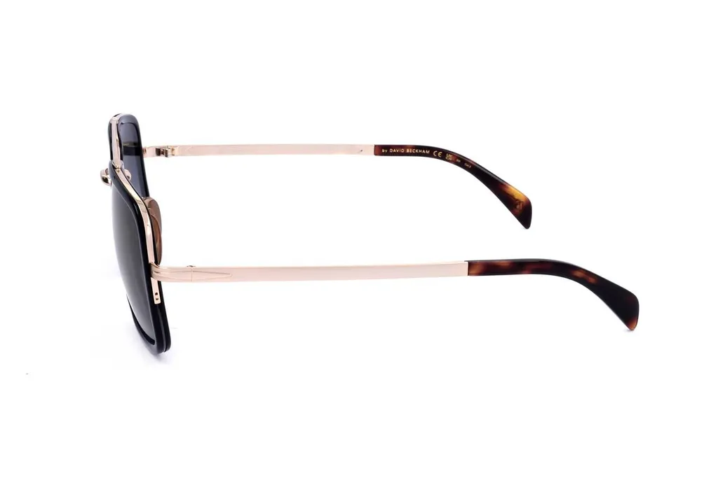Eyewear By David Beckham Pilot Frame Full Rim Sunglasses