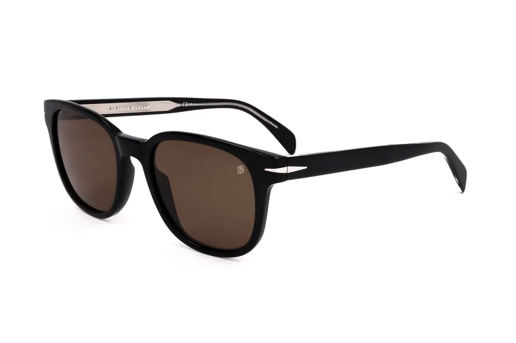 Eyewear By David Beckham Square Frame Full Rim Sunglasses