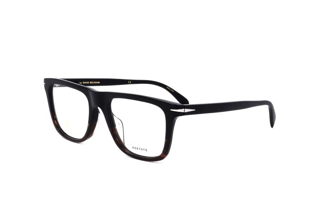 Eyewear By David Beckham Square Frame Full Rim Optical Glasses