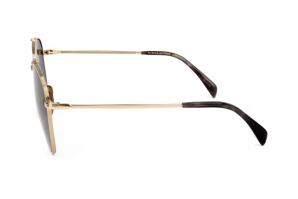 Eyewear By David Beckham Pilot Frame Full Rim Sunglasses