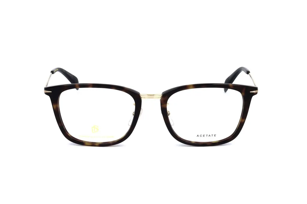 Eyewear By David Beckham Square Frame Full Rim Optical Glasses