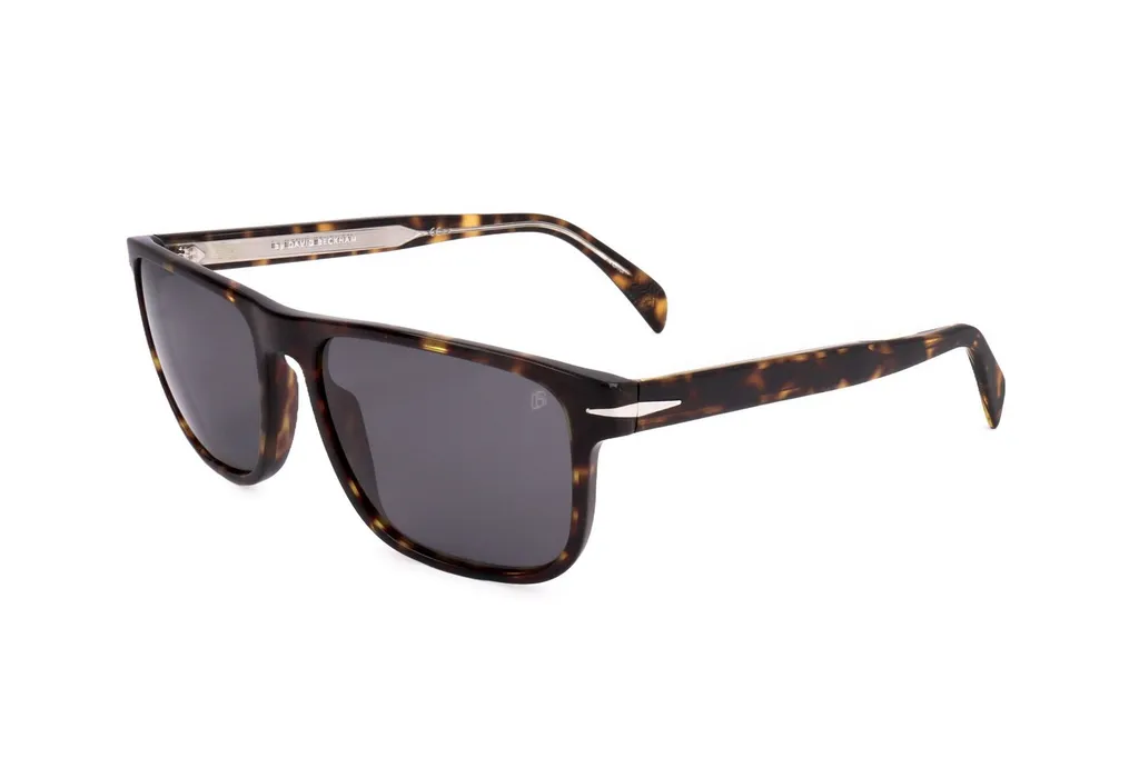 Eyewear By David Beckham Square Frame Full Rim Sunglasses